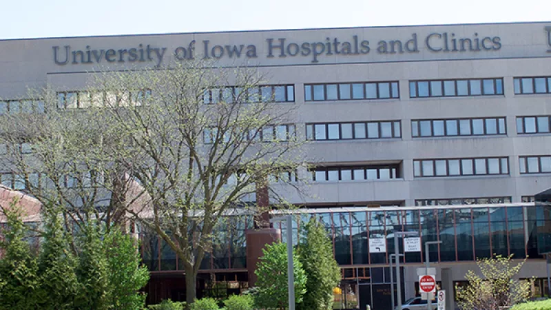 UI Hospitals & Clinics Exterior